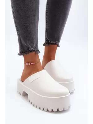 Dámske šľapky BIG STAR NN274015 BIELA ​​Big Star Shoes