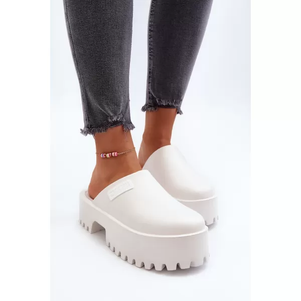  Dámske šľapky BIG STAR NN274015 BIELA ​​Big Star Shoes 