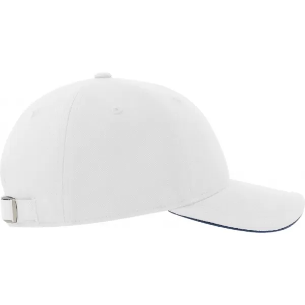  Čiapka ATLANTIS | Liberty Sandwich-S WHITE/NAVY 