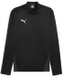 Tričko PUMA TEAMGOAL TRAINING 1/4 ZIP TO 658629_03 PUMA ČIERNA/BIELA/TMAVO ŠEDÁ