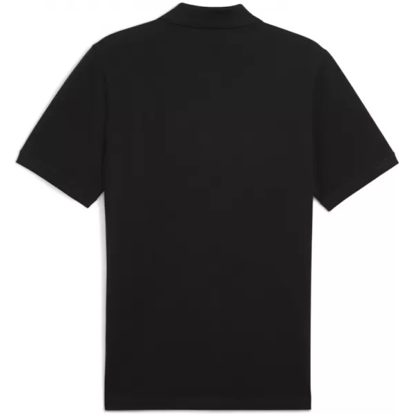 Pánske tričko s golierom PUMA ESS PIQUE POLO 682554-01 ČIERNA 