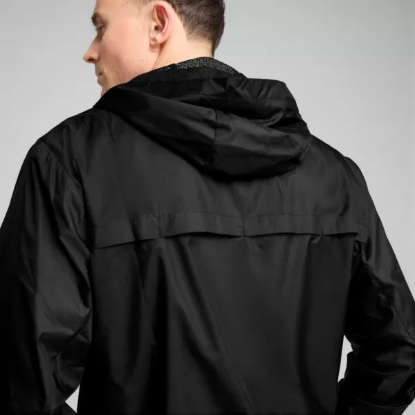  Veterný breaker PUMA ESS REGULAR WINDBREAKER 684625-01 ČIERNY 