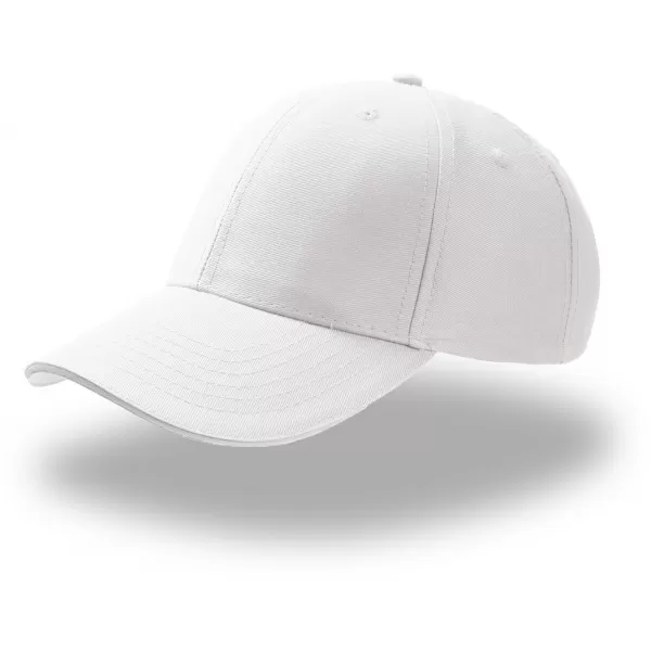  Čiapka ATLANTIS | Sport Sandwich WHITE/WHITE 