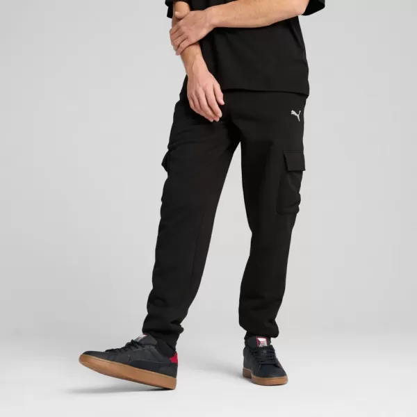  Pánske sledovacie súpravy PUMA ESS CARGO PANTS FL CL 682656-01 ČIERNY 