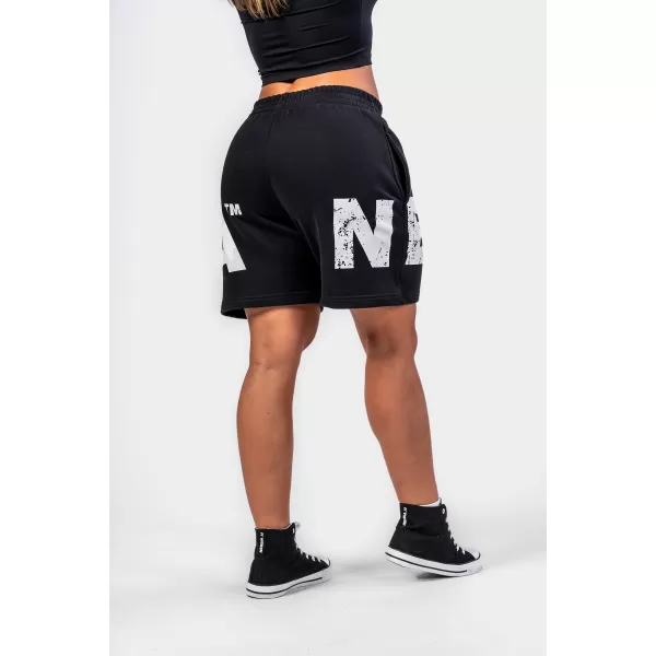  Šortky MUSCLE MOMMY 624 BLACK Nebbia 6 Inch Sweat 