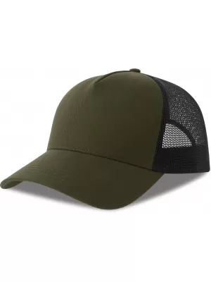Čiapka ATLANTIS | Rapper Cotton-S OLIVE/BLACK