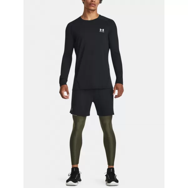  Pánske legíny UNDER ARMOUR HG ARMOUR LEGGINGS 1361586-390 ZELENÁ 