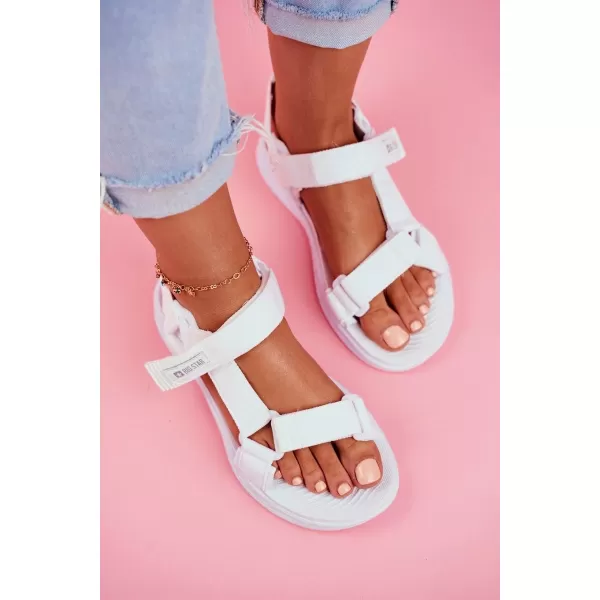  Dámske sandále BIG STAR FF274A603 BIELA ​​Big Star Shoes 