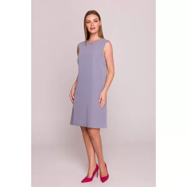  Šaty STYLOVE S408 HOLUBICA SIVÁ 