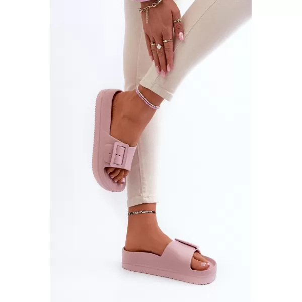  Dámske šľapky BIG STAR NN274A663 RUŽOVÁ Big Star Shoes 