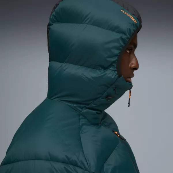  Pánska bunda PUMA TECH PRIMALOFT PUFFER JACKET 632165-75 ZELENÁ 