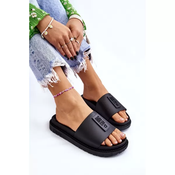  Dámske šľapky BIG STAR LL274429 ČIERNA Big Star Shoes 