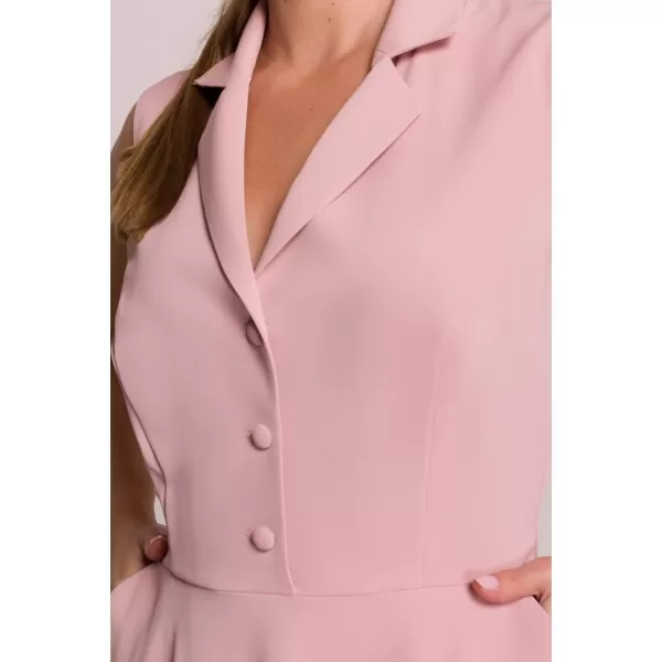  Šaty STYLOVE S409 PRÁŠOK 