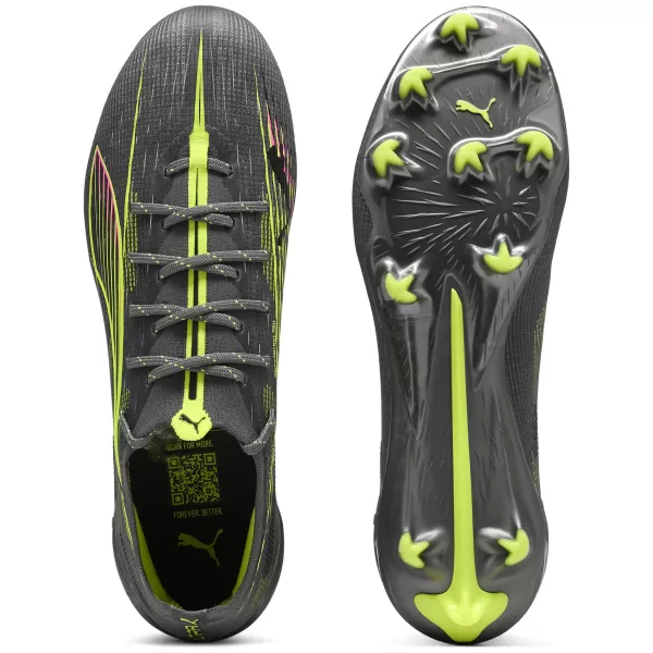  Topánky PUMA ULTRA 5 ULTIMATE FG 108159_03 ZASIAHNUTÉ STRIEBORNÉ /ŽLTÉ /SLNKO 