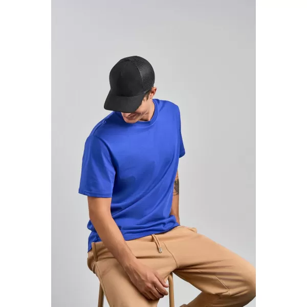  Čiapka ATLANTIS | Rapper Suede-S BLACK 