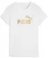 Tričko PUMA ESS METALLIC NO. 1 LOGO TEE 631536-52 BIELY