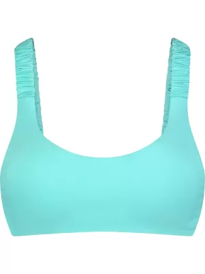 Dámske bikiny - najvyššia časť NORDBLANC NBSSS8209 TYRKYSOVÝ