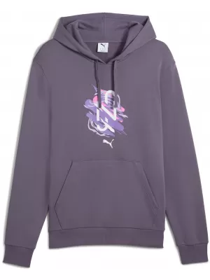 Pánska mikina PUMA NEYMAR JR CREATIVITY HOODIE 660099_01 FIALOVÉ UHLIE