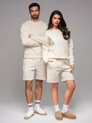 Mikina + šortky OMBRE Z108 KRÉM