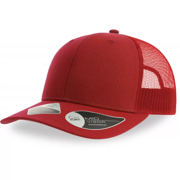  Čiapka ATLANTIS | Bryce RED/RED 