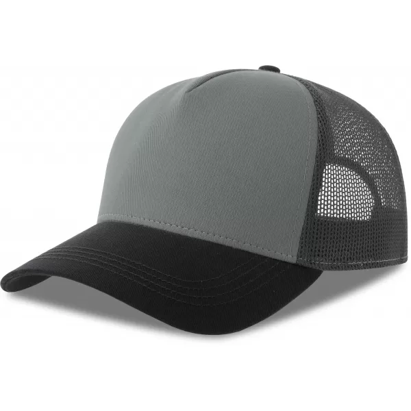  Čiapka ATLANTIS | Rapper Cotton-S GREY/DARK GREY/BLACK 
