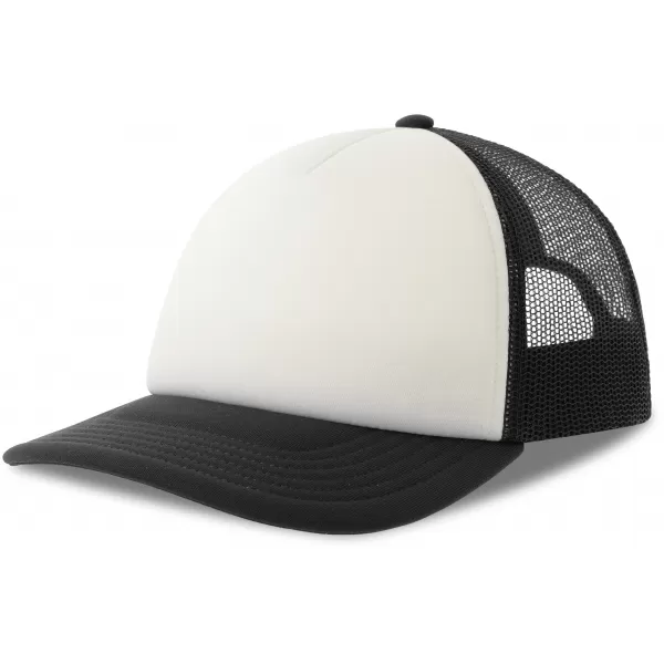  Čiapka ATLANTIS | Kid Rapper-S WHITE/BLACK 