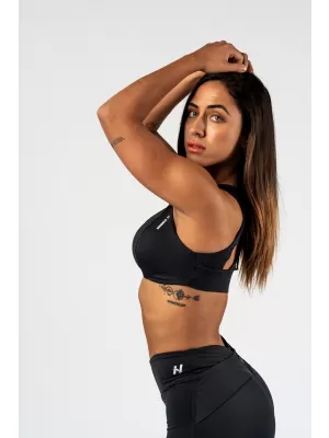 Športová podprsenka STRONG BEAUTY 424 BLACK Nebbia