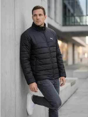 Pánska bunda PUMA ESS PADDED JACKET 685210-01 ČIERNA