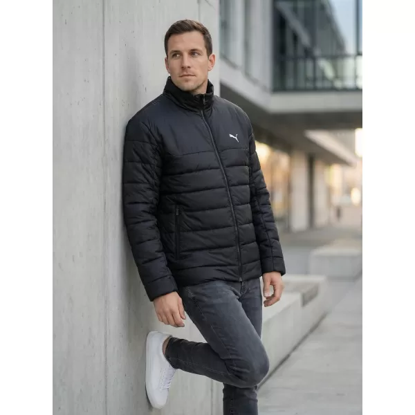  Pánska bunda PUMA ESS PADDED JACKET 685210-01 ČIERNA 