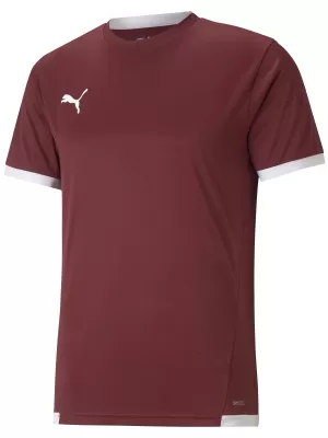 Tričko PUMA TEAMLIGA JERSEY 704917_09 CORDOVAN/ CORDOVAN/PUMA WHITE