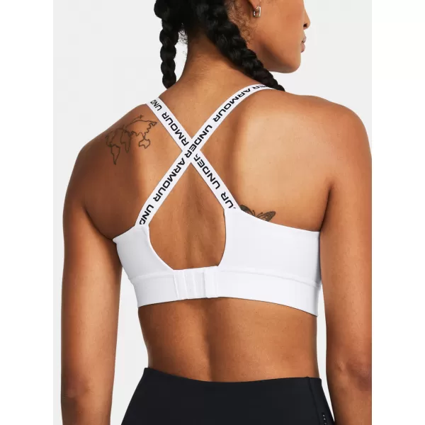  Dámska podprsenka UNDER ARMOUR INFINITY MID 2.0 BRA 1384123-100 BIELA 