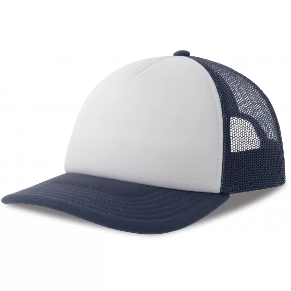  Čiapka ATLANTIS | Kid Rapper-S WHITE/NAVY 