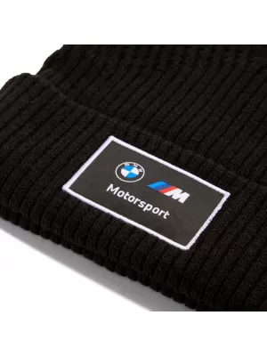 Čap PUMA BMW MMS MID CROWN BEANIE 026453-01 ČIERNY