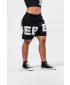 Šortky MUSCLE MOMMY 624 BLACK Nebbia 6 Inch Sweat