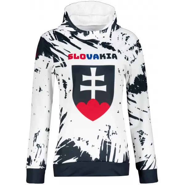  Dámska prémiová funkčná mikina ALTISPORT VOJ/ALW036SL/MI01 ABSTRAKCIE 