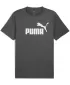 Pánske tričko PUMA ESS NO. 1 LOGO HEATHER TEE 682550-01 ČIERNA
