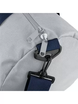 | BG 140 LIGHT GREY/FRENCH NAVY BagBase
