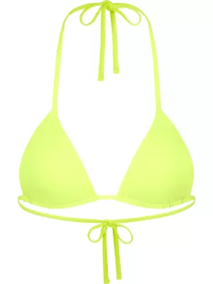 Dámske bikiny - najvyššia časť NORDBLANC NBSSS8208 ŽLTÝ