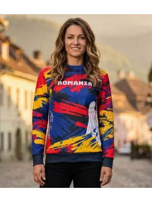Dámska prémiová funkčná mikina ALTISPORT VOJ/ALW036RO/MI01 R