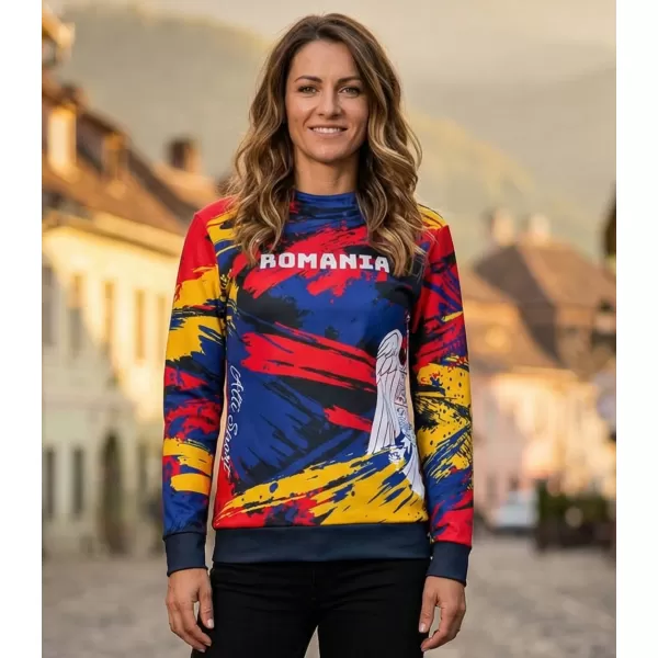 Dámska prémiová funkčná mikina ALTISPORT VOJ/ALW036RO/MI01 R 