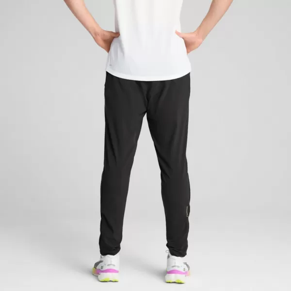 Nohavice PUMA M RUN VELOCITY TAPERED PANT 526775-01 ČIERNY 