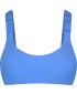 Dámske bikiny - najvyššia časť NORDBLANC NBSSS8209 MODRÝ
