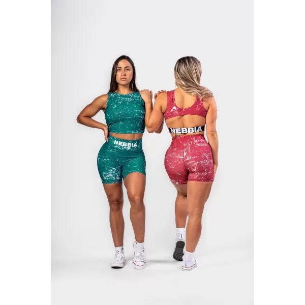  HAMMIES 615 RED Nebbia 5-palcové legíny s vysokým pásom 