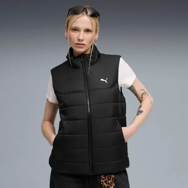  Dámska vesta PUMA ESS PADDED VEST 685229-01 ČIERNA 