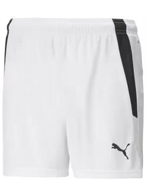 Dámske šortky PUMA TEAMLIGA SHORTS W 704936_04 PUMA BIELA/PUMA ČIERNA