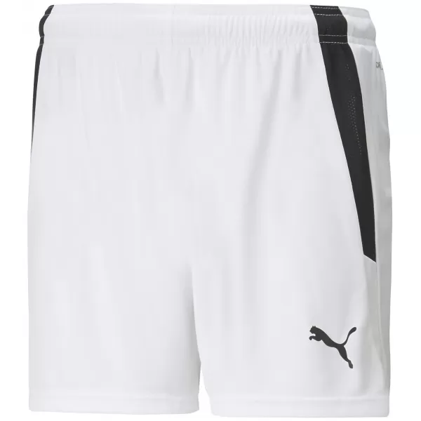  Dámske šortky PUMA TEAMLIGA SHORTS W 704936_04 PUMA BIELA/PUMA ČIERNA 
