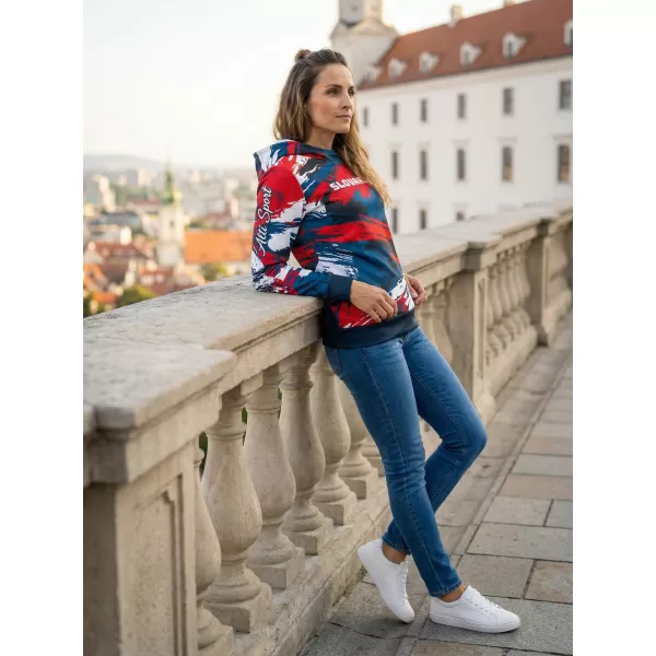  Dámska prémiová funkčná mikina ALTISPORT VOJ/ALW036SL/MI01 SL 