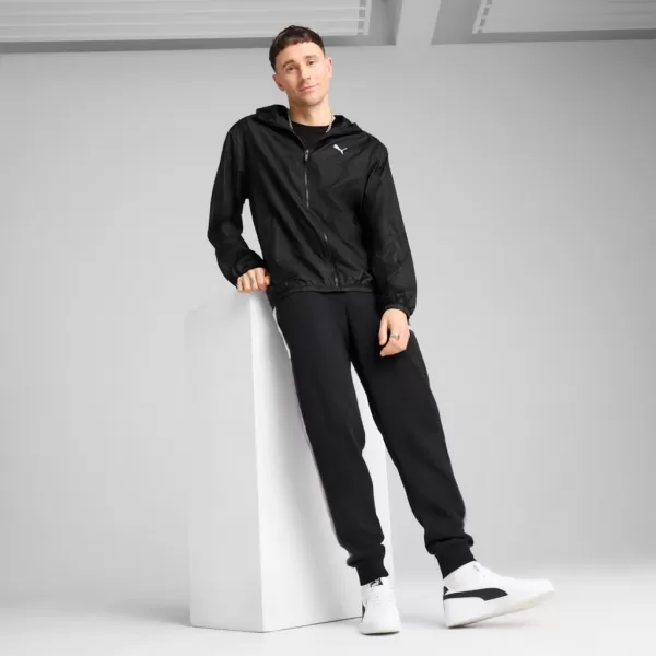  Veterný breaker PUMA ESS REGULAR WINDBREAKER 684625-01 ČIERNY 