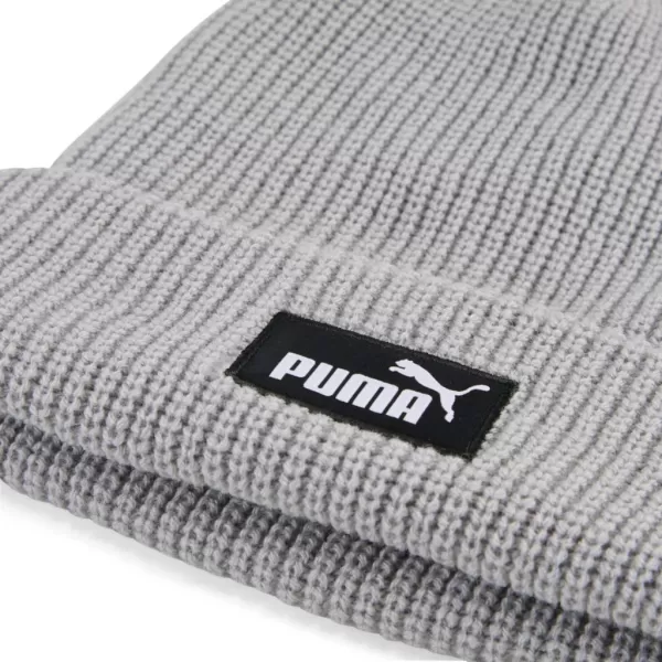  Čepice PUMA ESS HIGH CROWN BEANIE 026410-02 ŠEDÝ 