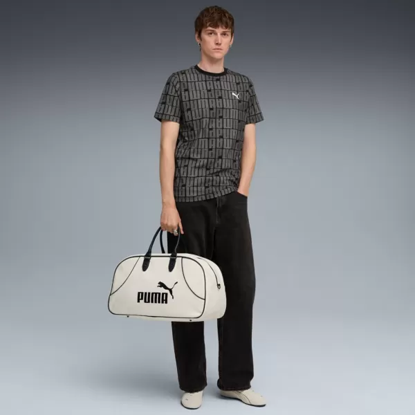  Pánske tričko PUMA ESS LOGO LAB AOP TEE 688185-01 ČIERNA 
